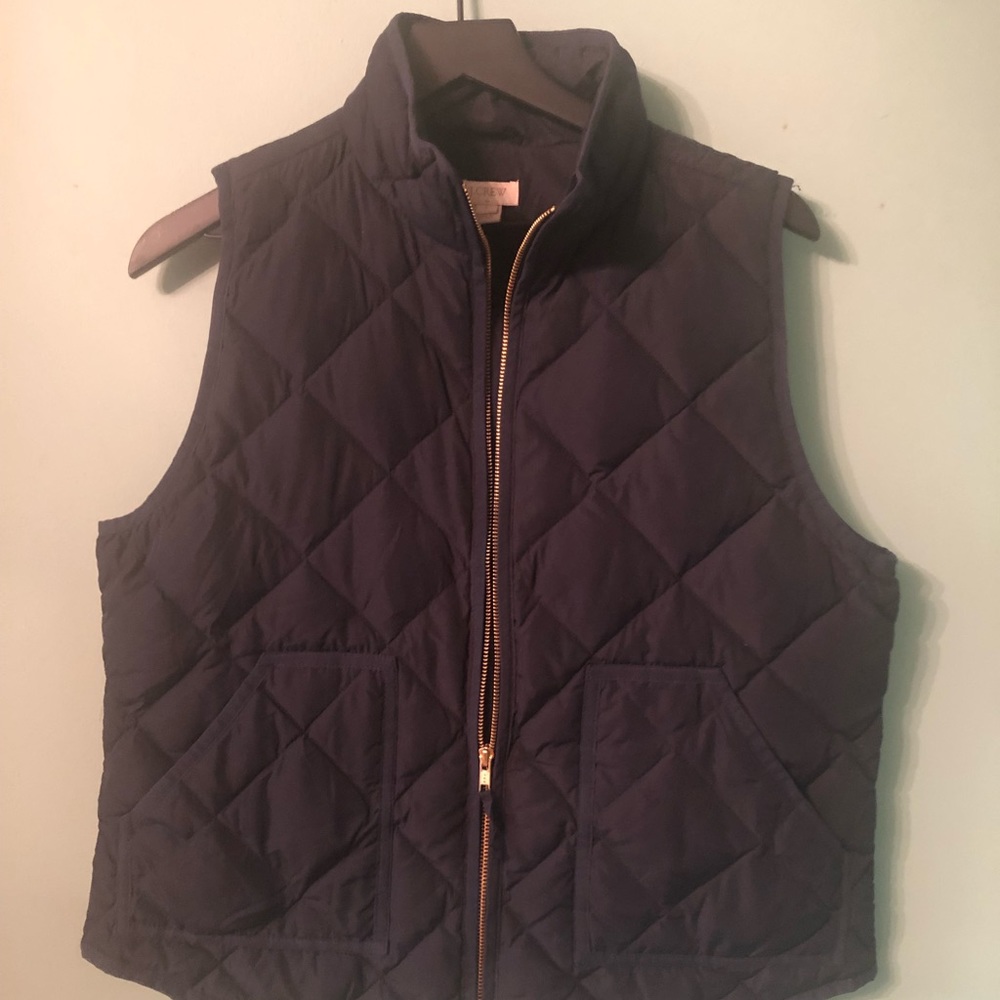 JCrew Navy Vest - Picture 1 of 5